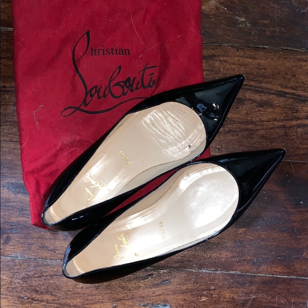Christian Louboutin Patent Flats